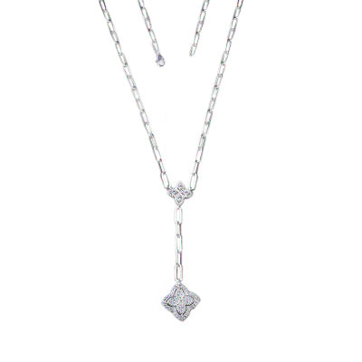 Gargantilha de Prata Flor - 63907