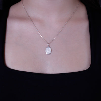 Pingente de Prata Nossa Senhora das Graças - 63918