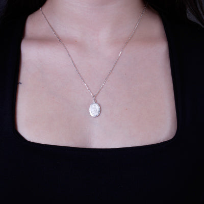 Pingente de Prata Nossa Senhora Aparecida - 63920