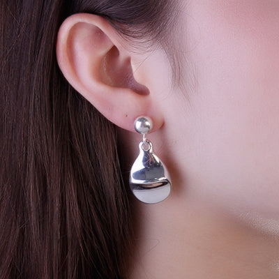 Brinco de Prata Liso - 63953