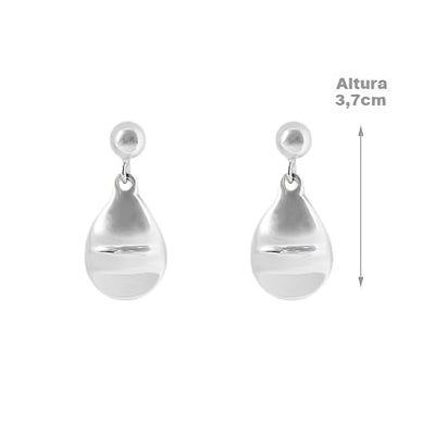 Brinco de Prata Liso - 63953