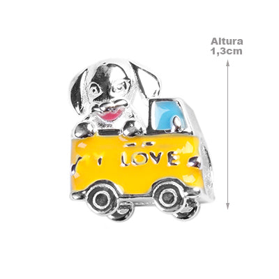 Berloque de Prata Cachorro - 63970