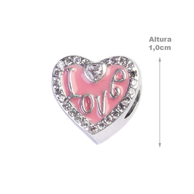 Berloque de Prata Coração - 63976