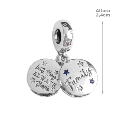 Berloque de Prata Family - 63980