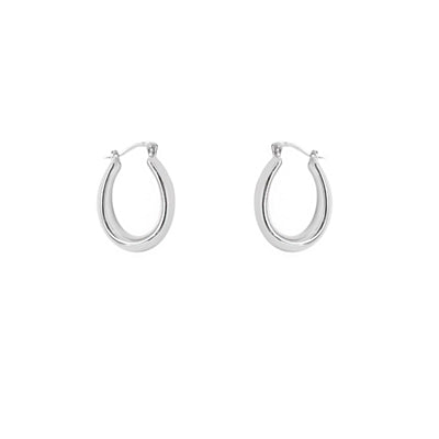 Argola de Prata Lisa - 63996