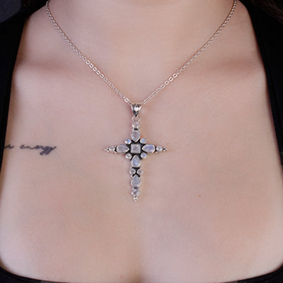 Pingente de Prata Cruz - 64005