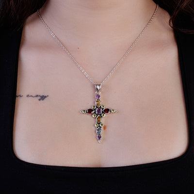 Pingente de Prata Cruz - 64007