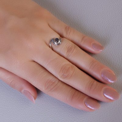 Anel de Prata com Labradorita - 64423