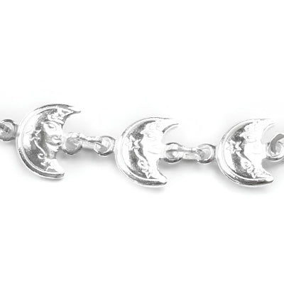 Pulseira de Prata Lua - 64464