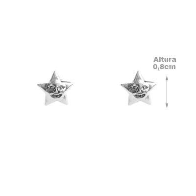 Brinco de Prata Estrela - 64479