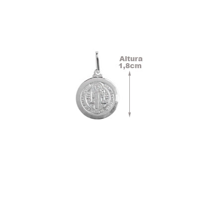 Medalha de Prata São Bento - 64491
