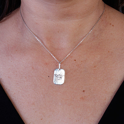 Pingente de Prata Espírito Santo - 64492