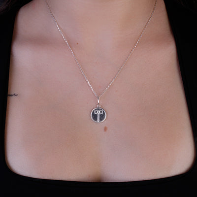 Pingente de Prata Xangô - 64512