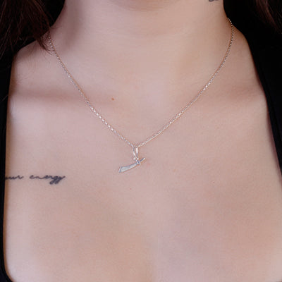 Pingente de Prata Espada - 64518