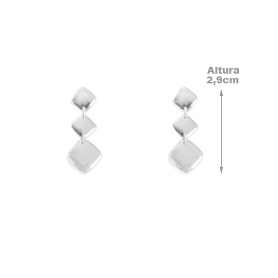 Brinco de Prata Liso - 64519