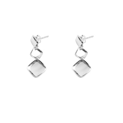 Brinco de Prata Liso - 64519