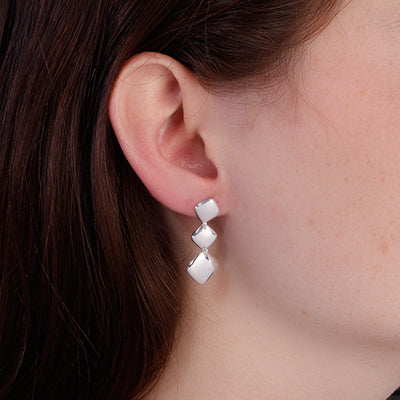 Brinco de Prata Liso - 64519