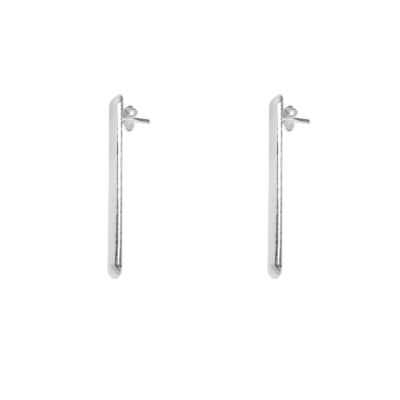 Brinco de Prata Liso - 64529