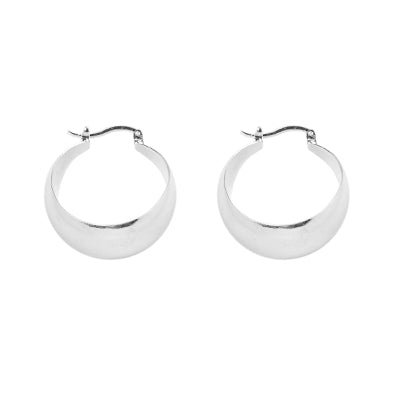 Argola de Prata Lisa - 64539