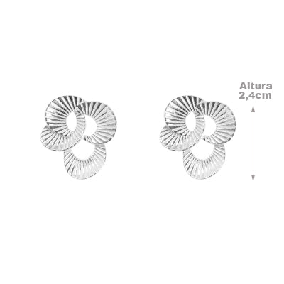 Brinco de Prata Trabalhado - 64579