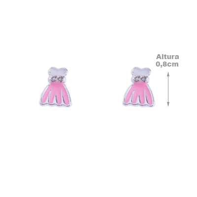 Brinco De Prata Vestido - 64591