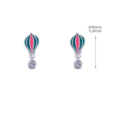 Brinco de Prata Balão - 64593