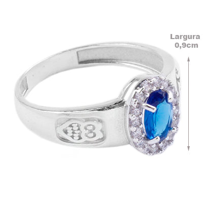 Anel de Prata Pedagogia - 64608