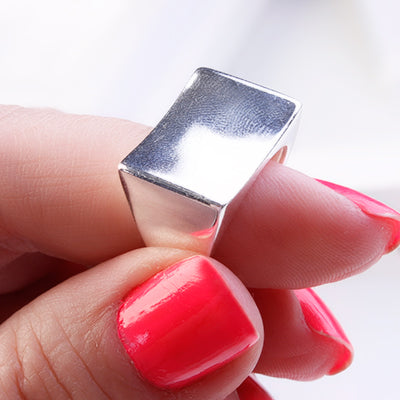 Anel de Prata Liso - 64631