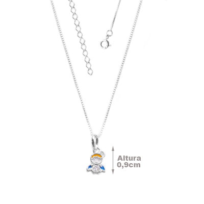 Gargantilha de Prata Anjo - 64646