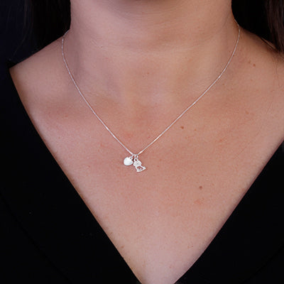 Gargantilha de Prata Cachorro - 64654