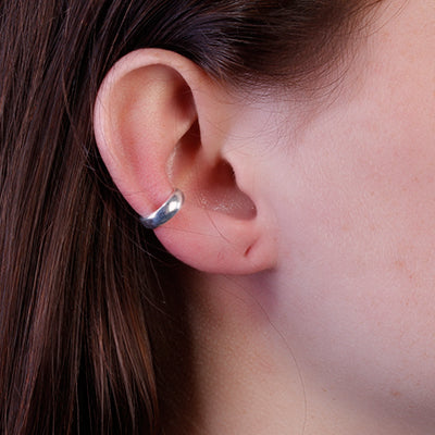 Piercing de Prata Pressão para Orelha - 64698