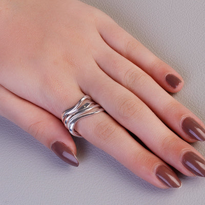 Anel de Prata Liso - 64756