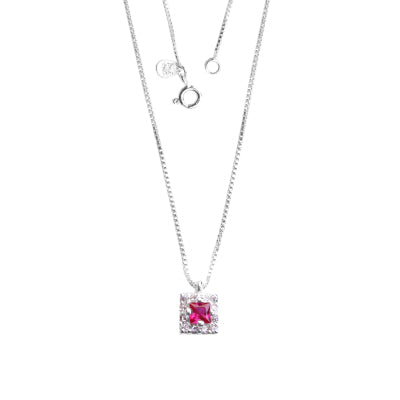 Gargantilha de Prata com Pedras - 64773