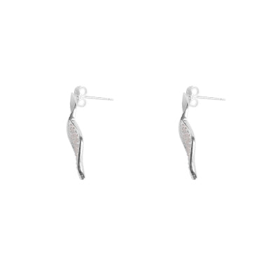 Brinco de Prata com Zircônia - 64873