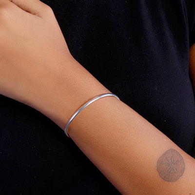 Pulseira de Prata Rabo de Rato - 64884