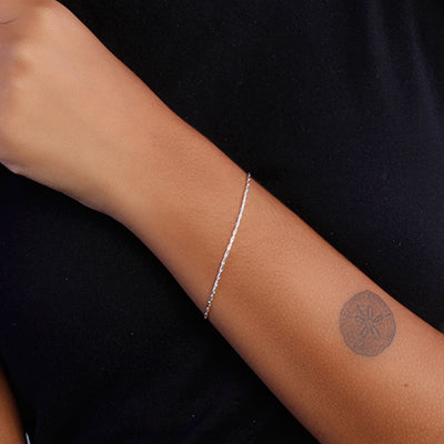 Pulseira de Prata Rabo de Rato - 64887