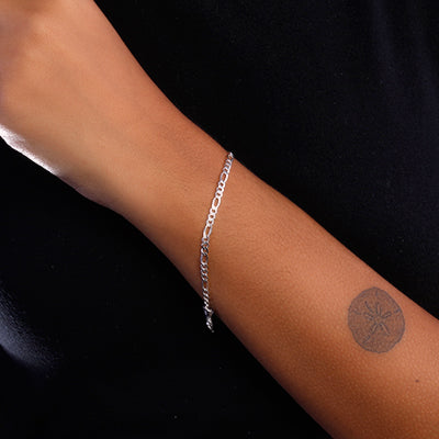 Pulseira de Prata em Elos - 64895