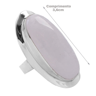 Anel de Prata com Pedra da Lua - 65027