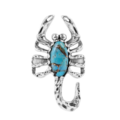 Anel de Prata Escorpião - 65034