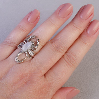 Anel de Prata Escorpião - 65036