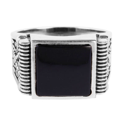 Anel de Prata com Ágata - 65148