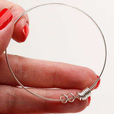 Bracelete de Prata com Argolinhas - 65187