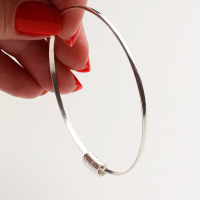 Bracelete de Prata com Argolinhas - 65187