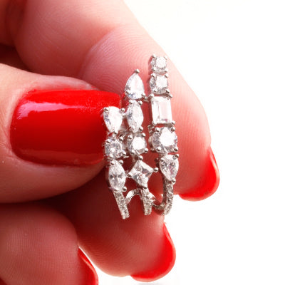 Brinco de Prata Ear Hook - 65200