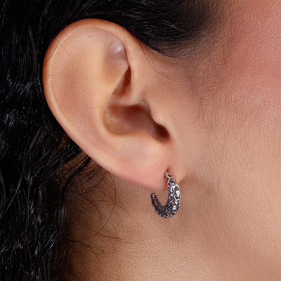 Argola de Prata Vazada - 65228