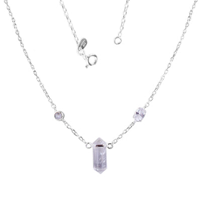 Gargantilha de Prata com Pedras - 65233