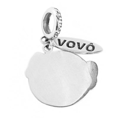 Berloque de Prata Vovô - 65236