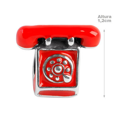 Berloque de Prata Telefone - 65238