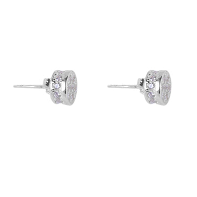 Brinco de Prata com Zircônia - 65286