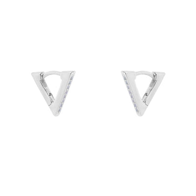 Argola de Prata com Zircônia - 65290